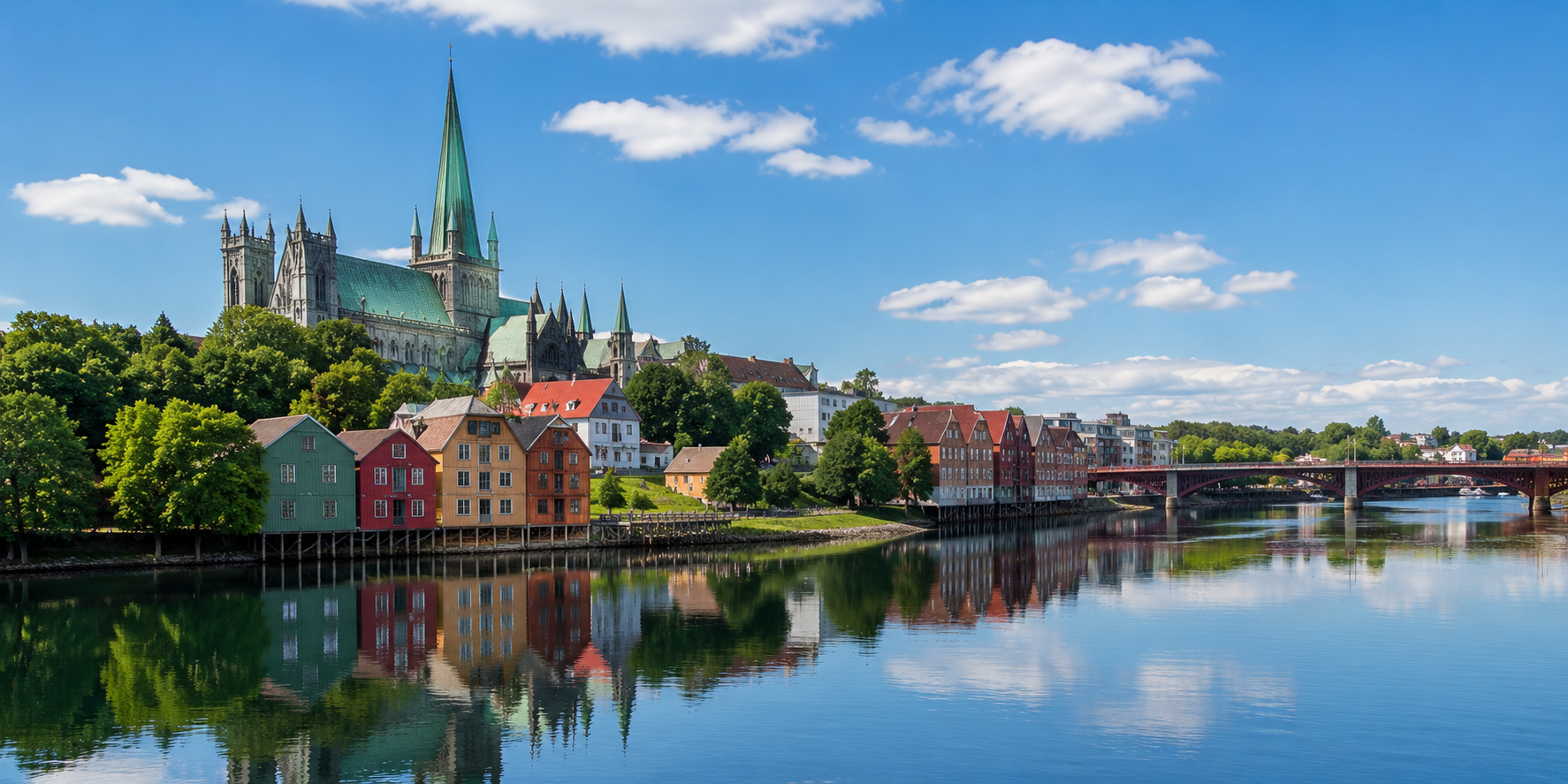 FRÅN JÄMTLANDSFJÄLLEN TILL TRONDHEIM